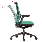 Silla ergonómica de oficina A+S Work de Actiu