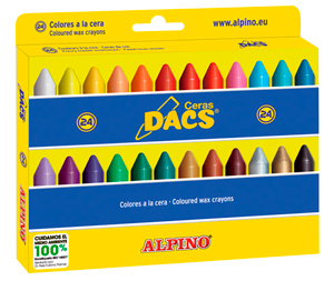 Ceras blandas Dacs de colores