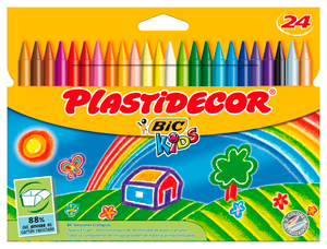 Ceras para pintar y dibujar Plastidecor