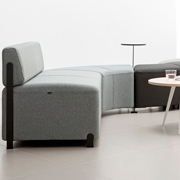 Sofá Soft Seating de espera modular Bend Actiu