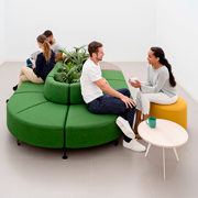 Sofá Soft Seating de espera modular Bend Actiu