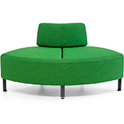 Sofá Soft Seating de espera modular Bend Actiu