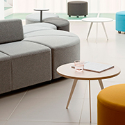 Sofá Soft Seating de espera modular Bend Actiu