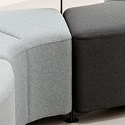 Sofá Soft Seating de espera modular Bend Actiu