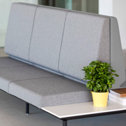 Sofá Soft Seating de espera modular Longo Actiu