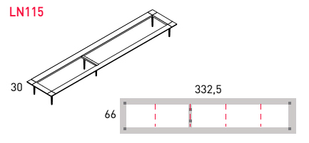 Estructura Sofá Longo