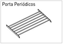 Estante multimedia para estantería de biblioteca