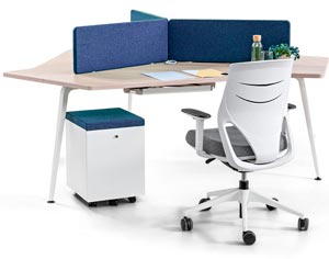 Mesa de oficina Twist Pro de Actiu