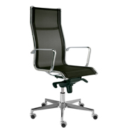 Silla Acer de Dile Office con malla ergonómica negra