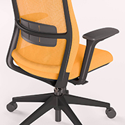 Silla de oficina A+S Work de Actiu con refuerzo lumbar