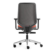 Silla para oficina con respaldo de diseño ergonómico Dot.Pro de Forma 5