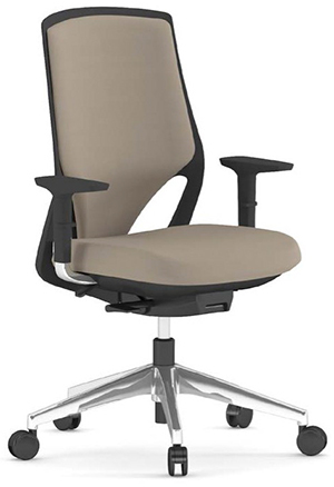 Silla de oficina con asiento tapizado eFit Actiu