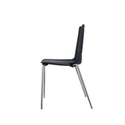 Silla Feel de Dile Office como asiento confidente con respaldo perforado y transpirable