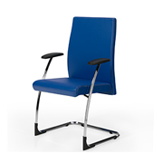 Silla de oficina confidente Neo de Dile Office en azul