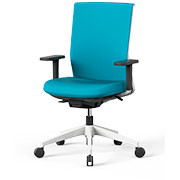 Silla de oficina azul Stay Actiu para envío rápido