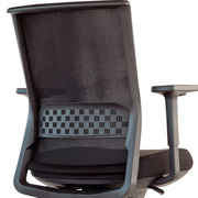 Silla de oficina negra Stay Actiu para envío rápido