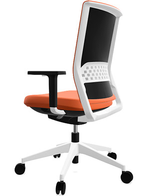 Silla de oficina con asiento tapizado Stay Actiu