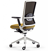 Silla de oficina ergonómica y elegante mostaza TNK 500 de Actiu