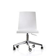 Silla Top de Dile Office blanca sin elastómetro