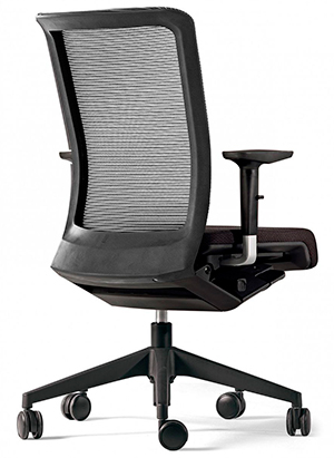 Silla de oficina con regulación lumbar Winner Actiu Serie 30