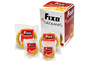 Cinta adhesiva Fixo Caramel